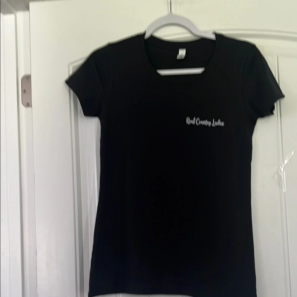 Pretty in Pink Dangerous in Camo T Shirt Small